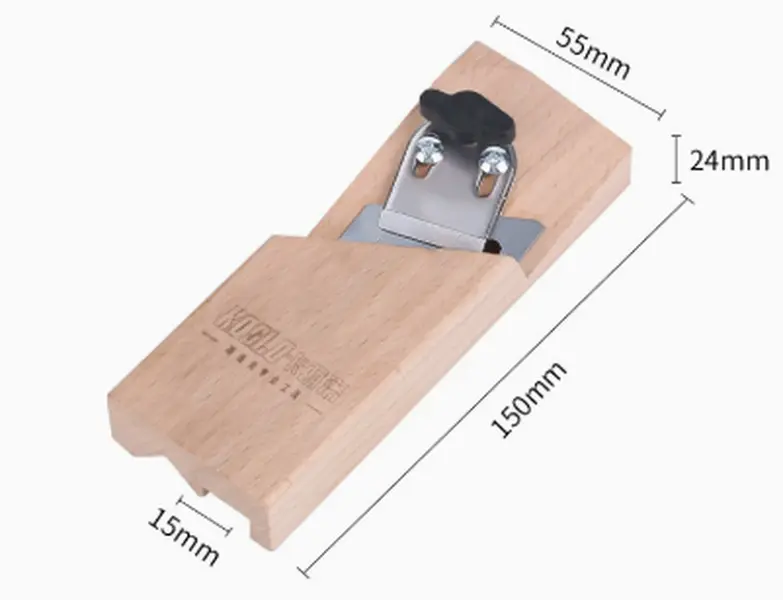 Dual Purpose Drywall Chamfer Plane, 45° V Groove & Straight Edge Hand Planer, Wood Gypsum Board Bevel Trimming Tool for Drywall 8-Joint Cut