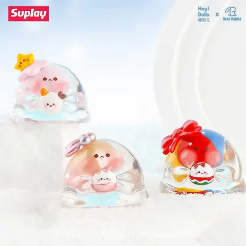 Suplay HeyDolls Bubble Eggs Winter Gift Mini Blind Bag