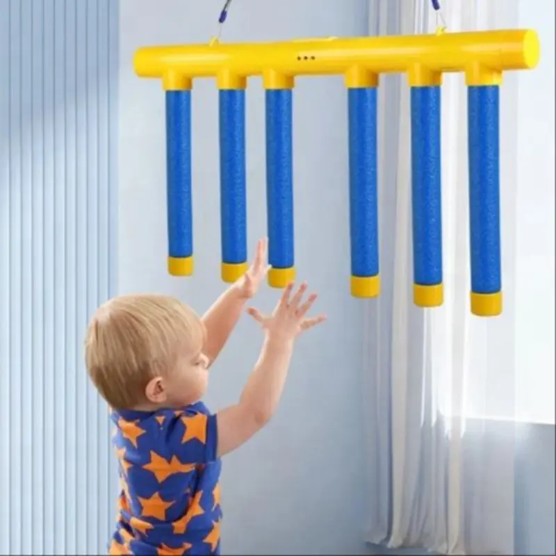 Reflective Drop Stick Challenge Family Fun Game Set, Hand-Eye Coordination Speed Test Training Toy, Perfect Christmas Gift for Kids & Adults