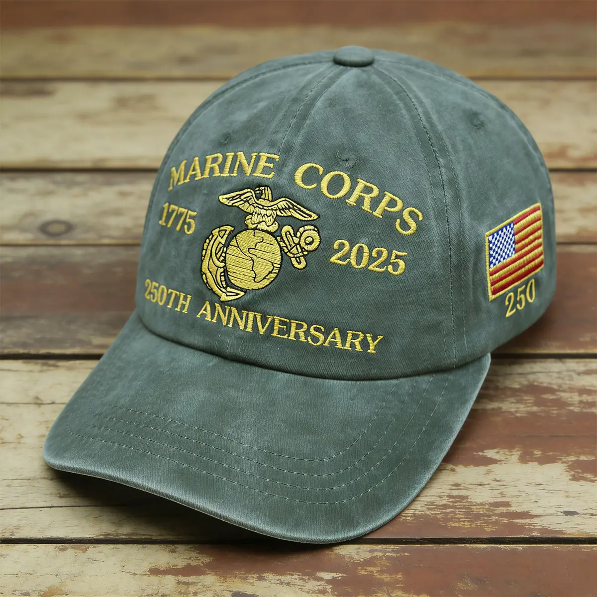 2026 New Embroidered Baseball Cap - 250th Anniversary of the Founding of the United States Cap - Fashionable Embroidered Baseball Cap, Outdoor Duckbill Cap