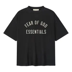 Fear of God Essentials 90s Short Sleeve T-Shirt 'Vintage Black' 125AS254481F