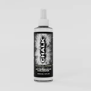 CHALK No. 3 Sandalwood Aftershave Cologne for Men | Warm Amber Woody Scent | 8 fl oz
