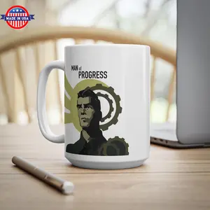 Arcane Jayce Man of Progress Mug, 11oz, 15oz