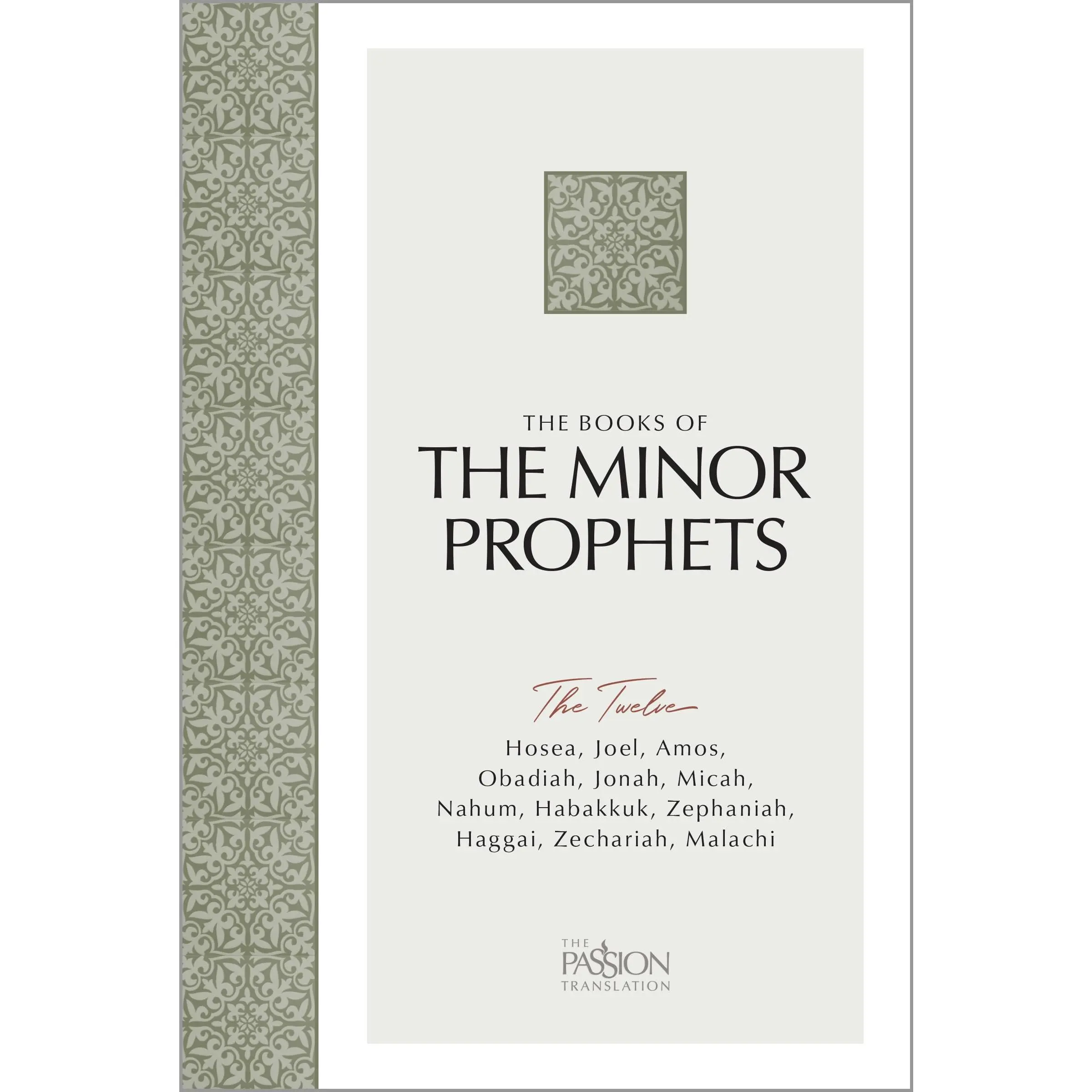 The Books of the Minor Prophets: The Twelve (the Passion Translation) -- Brian Simmons - Bible