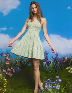 PATRONS OF PEACE Tampa Womens Halter Dress