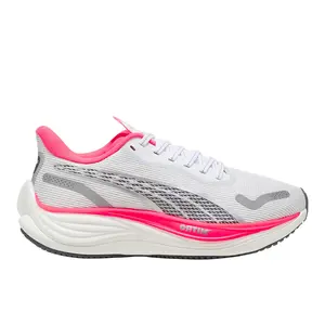 PUMA Womens Velocity Nitro 3 Running Sneakers Shoes - White