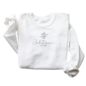 Custom Bridal Gift, Mrs. Sweatshirt, New Mrs. Pullover, Bride Sweatshirt, Bride to Be Sweater, Bride T Shirt, Bridal Shower Gift, Honeymoon_48