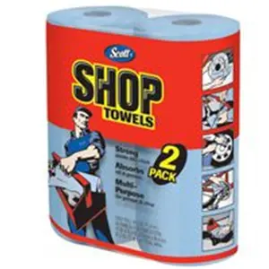 KIMBERLY CLARK 75040 Shop Towels- 2 Pack