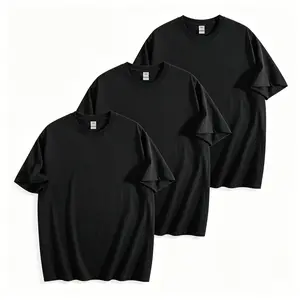 Mens 3 Pack Cotton Hipster Hip Hop Longline Crewneck T-Shirt,Menswear Casual Tshirt Tops,TikTokShop falldeals for you| Unisex style