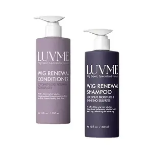 【LIVE ONLY Over$199, Get Free Set】LUVME WIG RENEWAL SYSTEM | Coconut Moisture & Effectively Cleans,Wig Renewal Shampoo & Conditioner Set | Luvme Hair Care Haircare Cleanser Cleansing