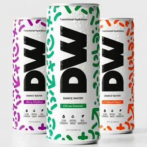 DANCE WATER Variety Pack Functional Hydration Drink – 12 Pack
