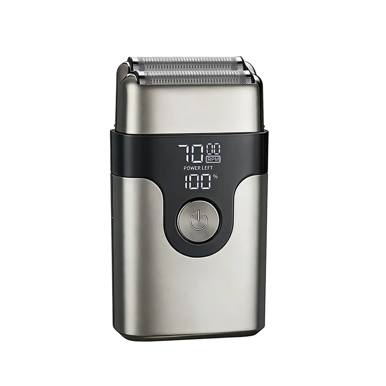 Professional LED Display Electric Foil Shaver for Men Beard Sideburns – Cordless Rechargeable 7000 RPM Super Motor Portable Travel Shaver