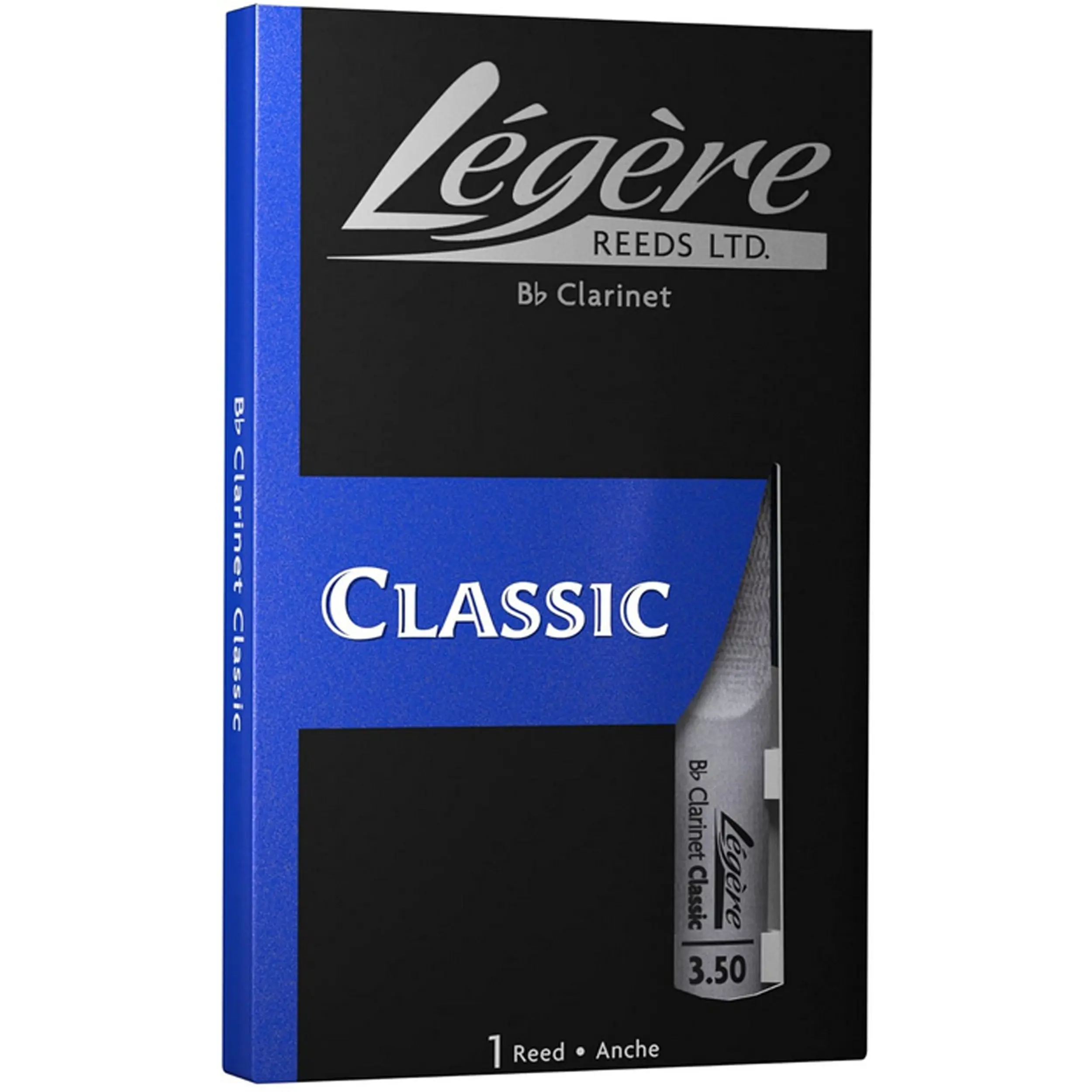Legere Bb Clarinet Classic Reed Strength 3.5 Legere Bb Clarinet Classic Reed Strength 3.5