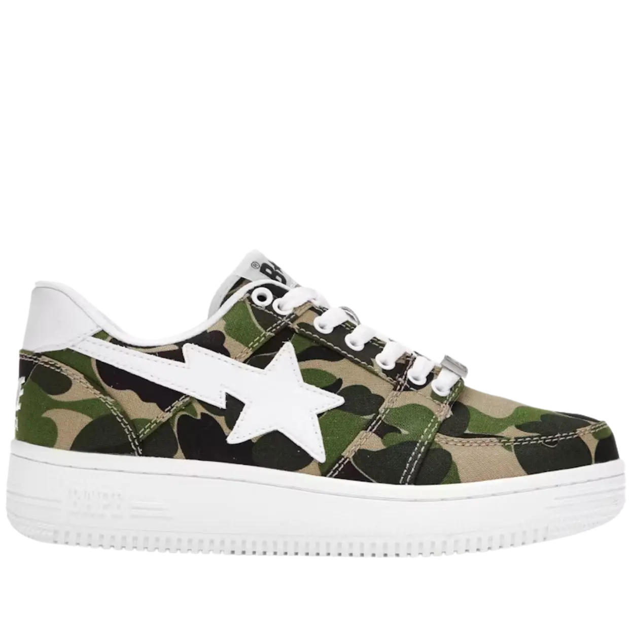 BAPE BAPESTA LOW 'ABC CAMO 20TH ANNIV. GREEN'