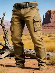 2026 New Punk Style Fashion Men's Clothing Men's Trousers Retro Work Pants 3D Print