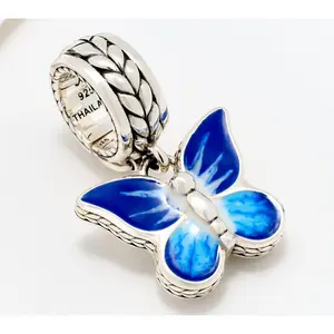 JAI Sterling Silver Storyteller Spring Enamel Charm Enhancer