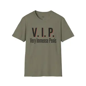 VIP Very Immense Penis T-Shirt | Novelty Graphic Tee