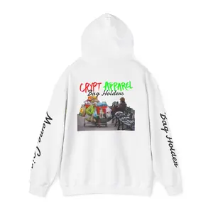 Bag Holders Crypto Hoodie — 'Crypt Apparel' Meme Coin Art