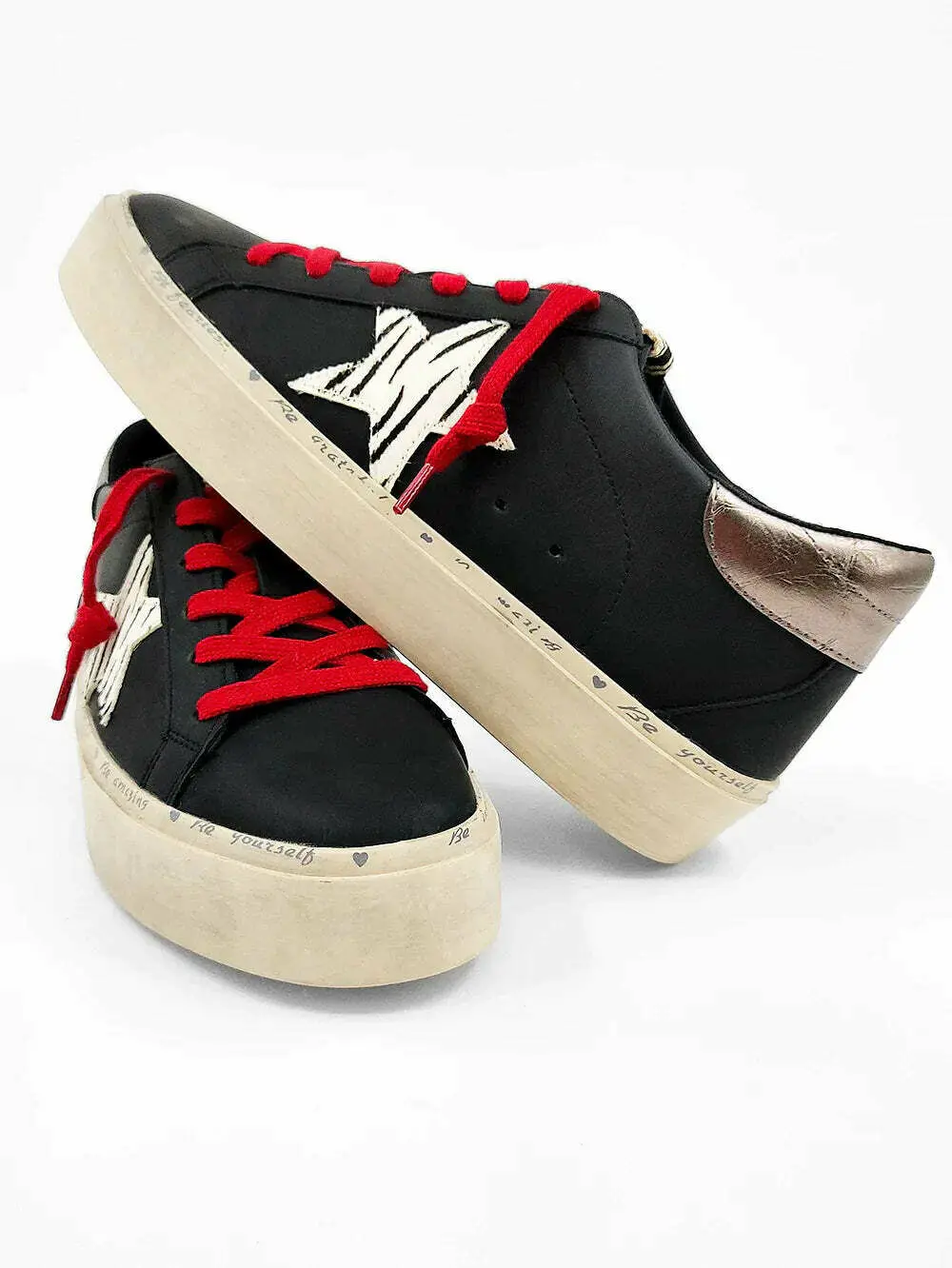 ShuShop Reba  Distressed Sneaker