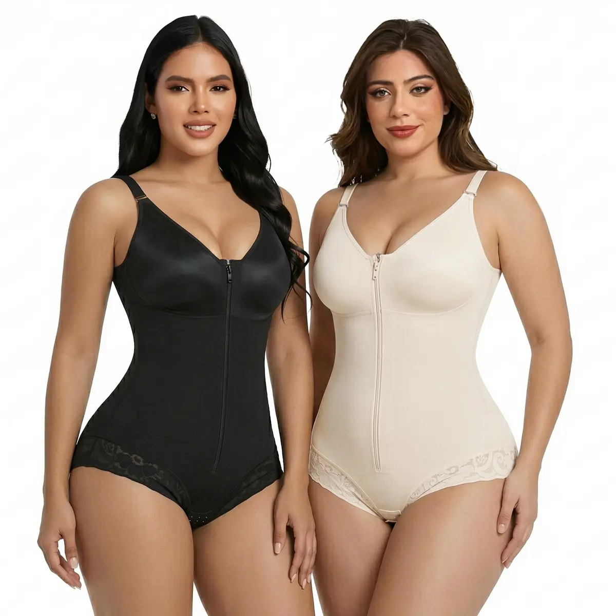 YIANNA 2 Piece Overbust Fajas Colombianas Shapewear for Women Tummy Control Brief Shaper YIANNA 2 Piece Overbust Fajas Colombianas Shapewear for Women Tummy Control Brief Shaper