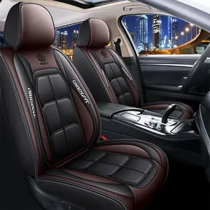 Car Seat Cushion PU Leather Breathable Fabric, Durable Anti-Tear, Universal Interior Upgrade, Suitable for Most Car Models