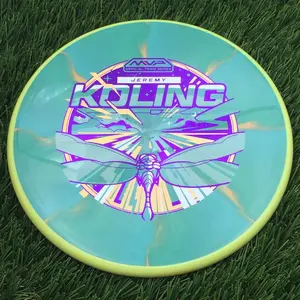 Axiom Cosmic Neutron Tempo with Jeremy Koling 2026 Team Series Art by Mike Inscho Stamp - 170.0g - Pea Green Rim On Algae Green