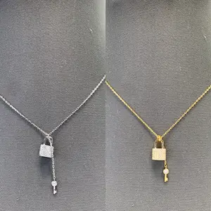 Lock and Key Charm bracelet