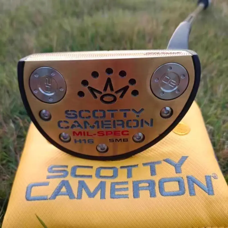 MIL-SPEC H16 SMB Putter for Professional Golfers: Precision Instrument Manufactured with Strict Military Specifications, Features Excellent Weight Distribution and Perfect Balance