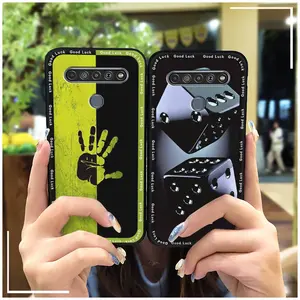 Cell Phone Sleeve Graffiti Phone Case For LG Stylo6 Dirt-resistant Mobile Case Cover Phone Protector Fashion Design Anti-knock Waterproof Phone Pouch Anti-dust Cartoon Shockproof