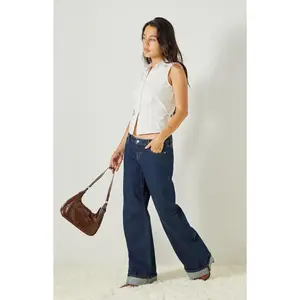 Beverly and Beck Women's Olivia Button Up Tank Top