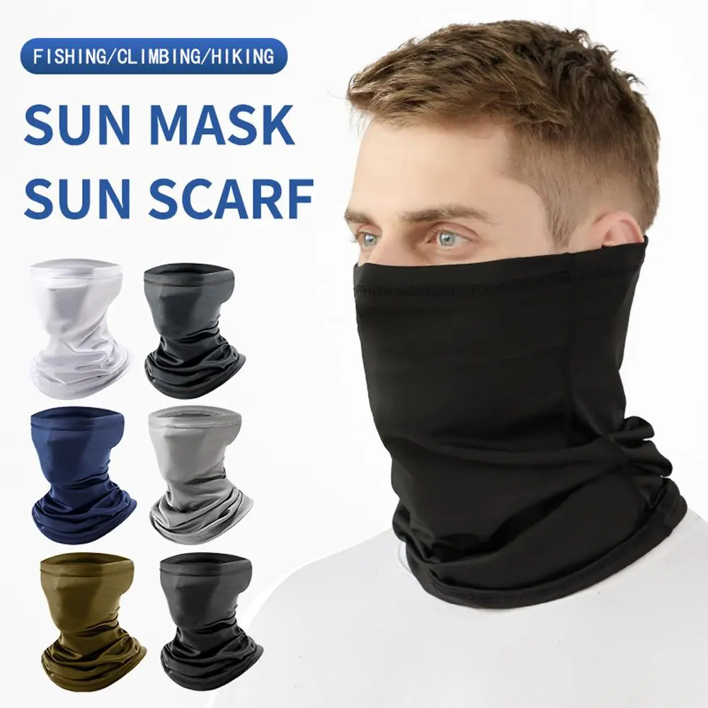 Outdoor Sunscreen Cycling Mask, Breathable Cycling Face Mask, Sports Head Cover for Men & Women, Outdoor Cycling Face Mask, Protective Mask