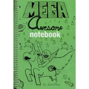 USED-Mega Awesome Notebook by Minor, Kevin (Paperback)
