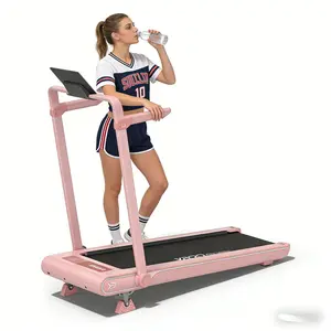 Turn Your Room into a Cute Home Gym – Pink Treadmill for Walking, Jogging, and Everyday Cardio， Portable 3-in-1 Vibration Walking Pad