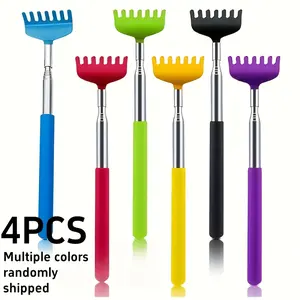 4pcs Colorful Ergonomic Back Scratcher Set, Comfortable & Durable Design, Perfect Gift for Loved Ones, Must-Have Daily Accessory