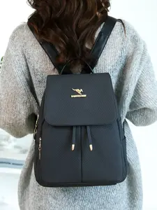 Women's Nylon Backpack, Korean Style Casual Business Commute Bag, Simple Versatile Bookbag, Lightweight Travel Shoulder Bag