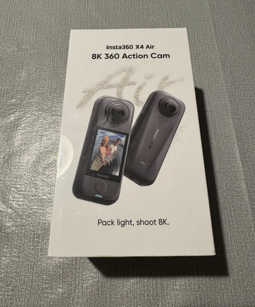 Insta360 X4 Air 8K 360 Action Camera - Standard Bundle - Brand New!