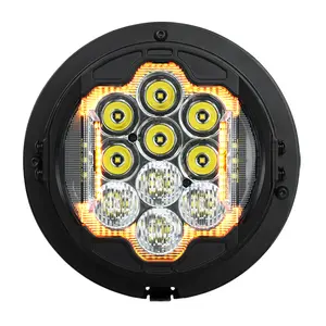 7" LED Silvertooth™ Performance Headlight for Harley® Touring