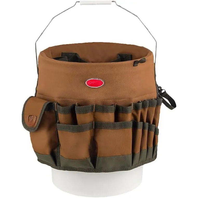 Bucket Tool Organizer in Brown, 10030 Bucket Tool Organizer in Brown, 10030
