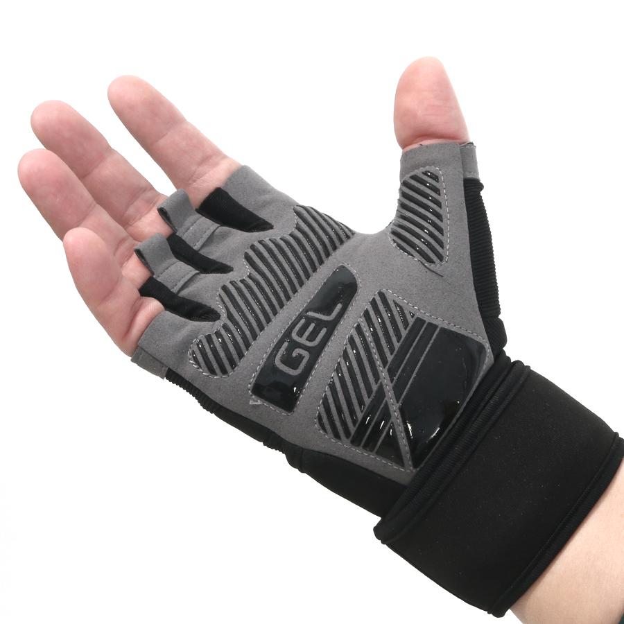 New Arrival Half Finger Gym Gloves for Men Women, Non-Slip GEL Padded Fitness Gloves with Wrist Support for Weightlifting, Cycli