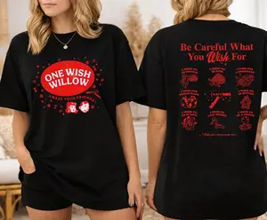 Obsession Horror Movie Shirt, One Wish Willow Supernatural Film Tee, Creepy Thriller Graphic T-Shirt, Dark Movie Fan Gift