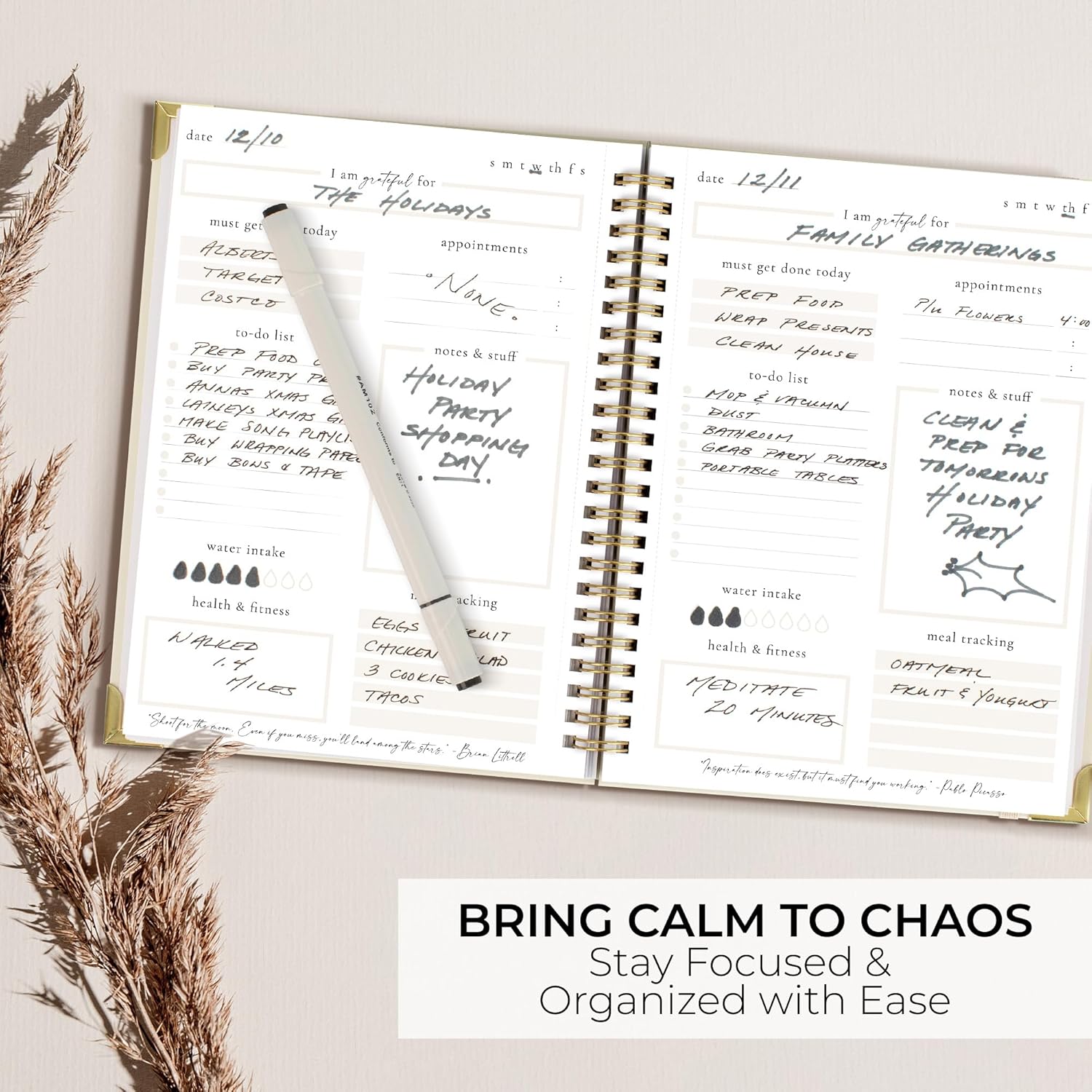 Beautiful To Do List Notebook 2026 (8.5 x 6.4") - Aesthetic Daily Planner to Easily Organize Your Tasks And Boost Productivity - Stylish Undated ADHD Planner Gift and The Perfect School or Office Supplies For Women Beautiful To Do List Notebook 2026 (8.5 x 6.4") - Aesthetic Daily Planner to Easily Organize Your Tasks And Boost Productivity - Stylish Undated ADHD Planner Gift and The Perfect School or Office Supplies For Women