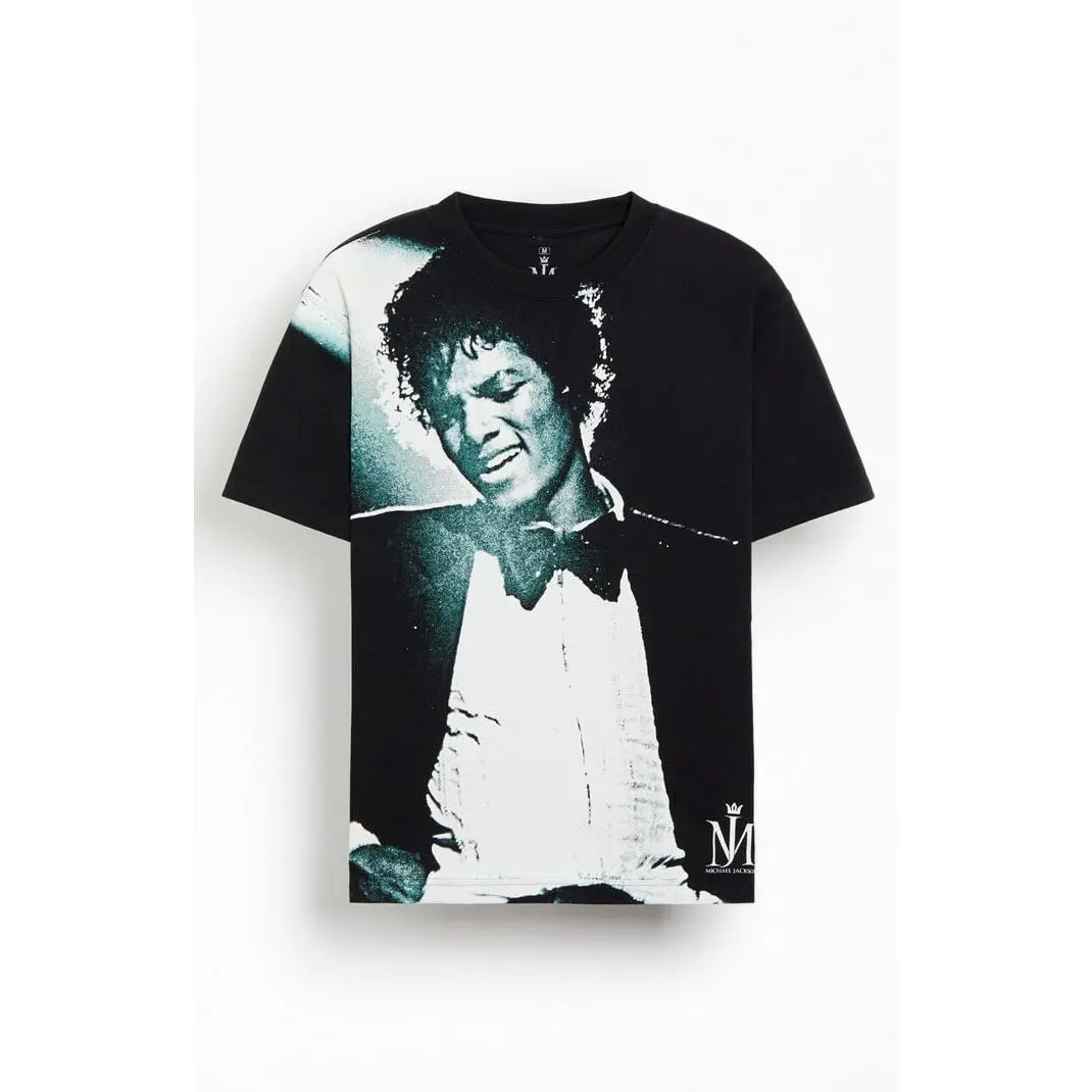 PacSun Men's Michael Jackson Figure T-Shirt - Multicolor