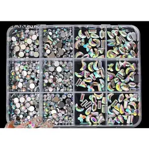 Rhinestone 12 Grid Pack