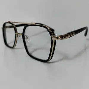 Clear Lens Unisex Fashion Glasses for Men and Women Anti- blue light Eyeglasses
