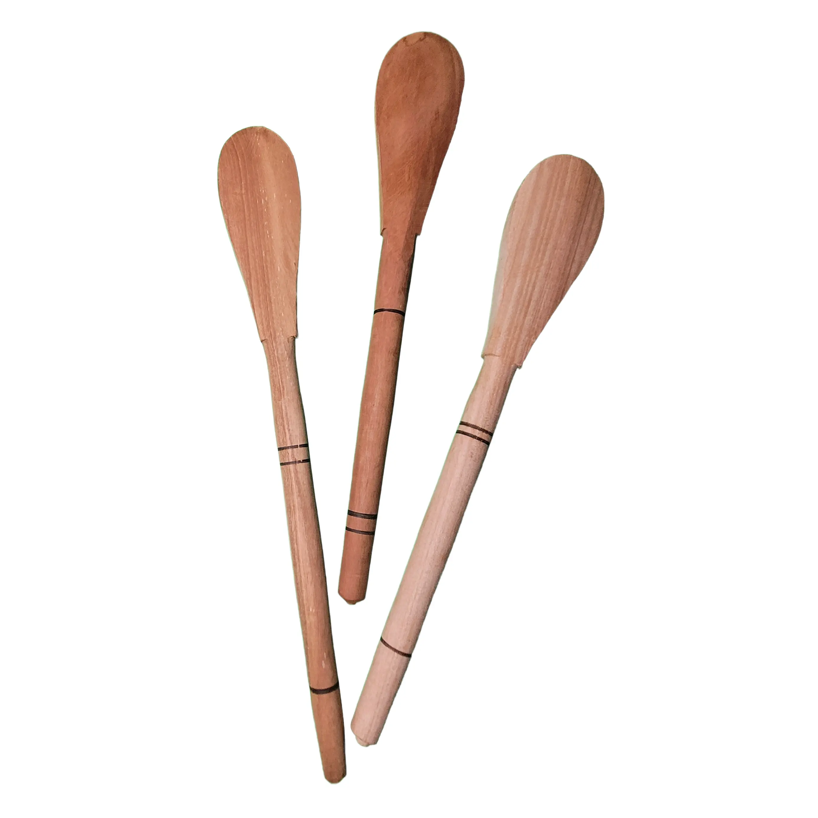 14in Thick Traditional African Oil-Wood Banku Fufu Stick - Durable Kitchenware, Kitchen Utensils, Utensils with Handle, Wooden Stirring & Cooking Paddle (Baton de Foufou)
