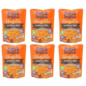 Ben’s Original Ready Rice Korean BBQ Flavor 8.5 oz | Quick & Delicious Microwave Rice