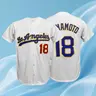 Men's #17 Los Angeles Embroidery Baseball Jersey, Sports Clothing, Classic Fan Edition Embroidered Baseball Shirt, Soft Breathable Athletic Top, Sports Uniform for Daily Wear and Game Day, Ideal Gift for Baseball Fans