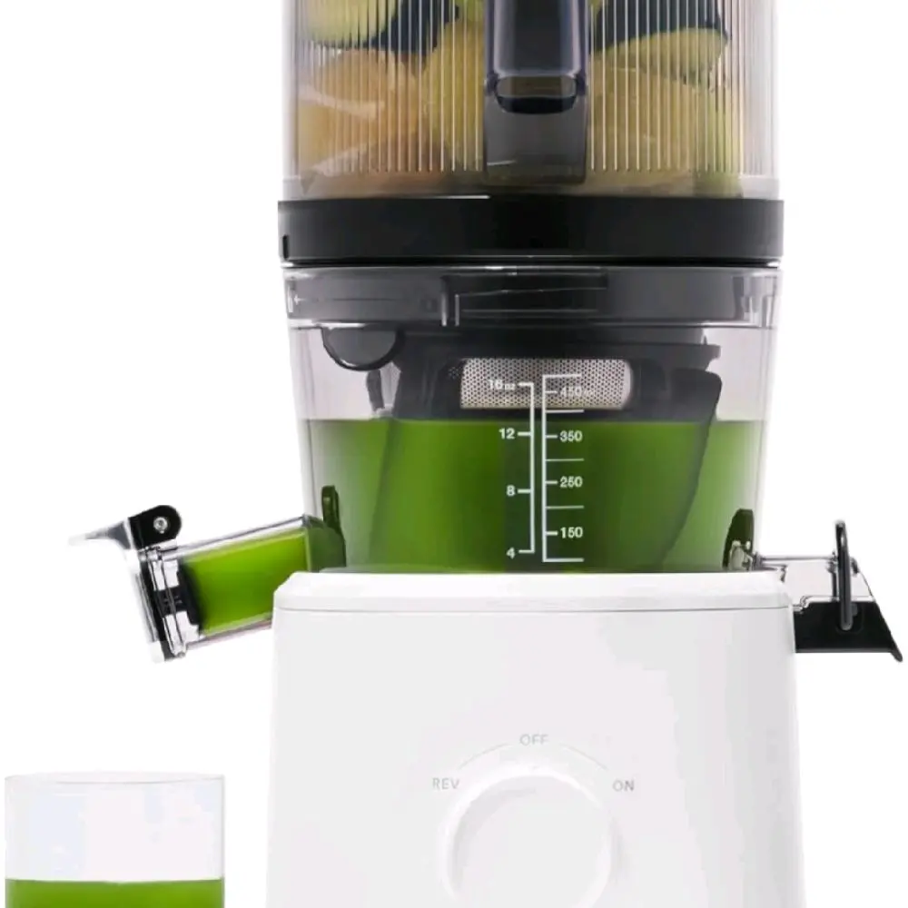 Cold Press Masticating Juicer, Kitchen Appliances, Compact & Lightweight Design, Juice Dispenser
