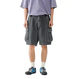 BLACKARMADA Unisex Baggy Cargo Shorts for Men and Women,Tactical Multi Pockets Cargo Jorts for Outdoor Work Urban Commuting