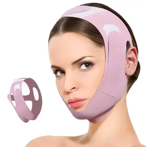 V-Line Lifting Chinstrap 2026 Upgraded Graphene Mask for Sleep & Daily Use Adjustable Jawliner Shaper Belt to Prevent Sagging Face Massager Reusable Face Strap